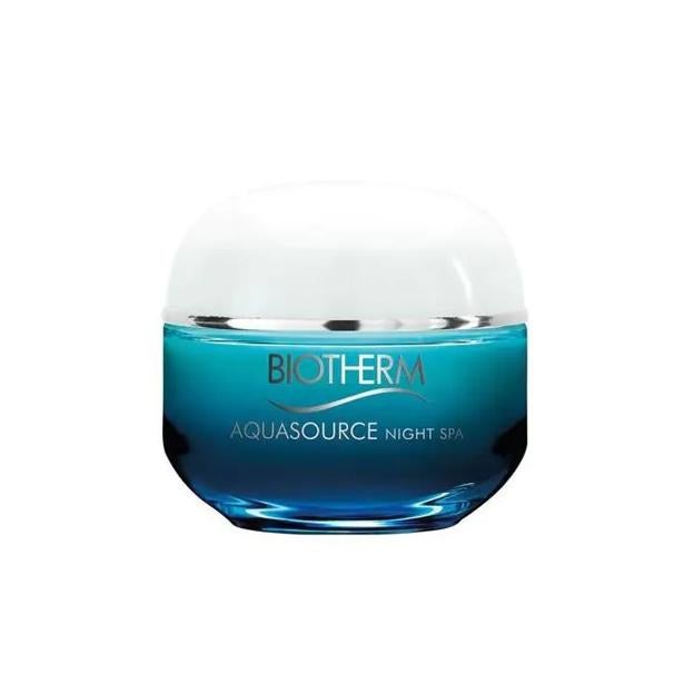 Crema-bálsamo Aquasource Night SPA de Biotherm.