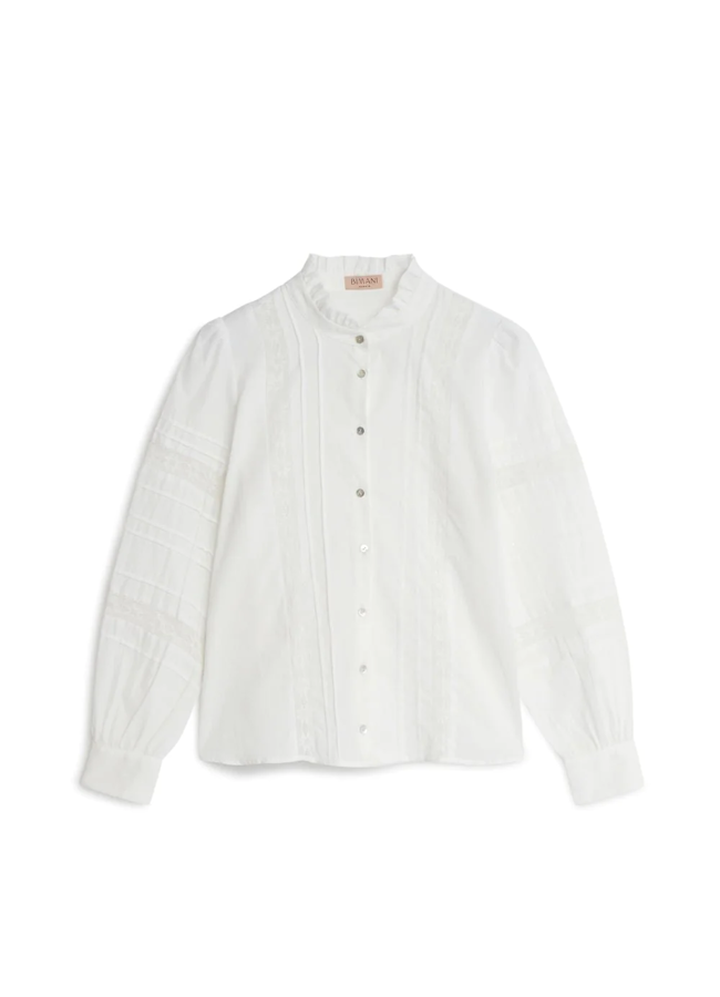 Blusa blanca de Bimani (110 euros)