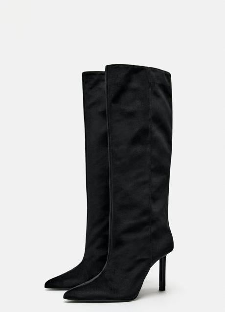 Botas altas de Zara (59,99 euros)