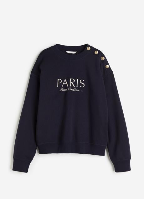 Sudadera de botones de H&M (14,99 euros)