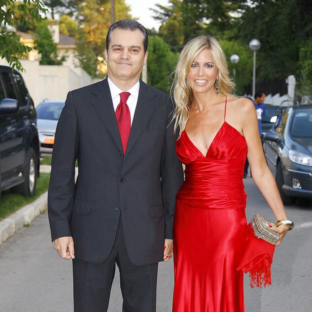 Ramón García y Patricia Cerezo, en un momento feliz de su matrimonio. 