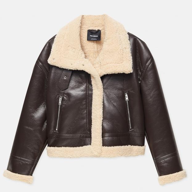 Chaqueta de aviador de Pull & Bear