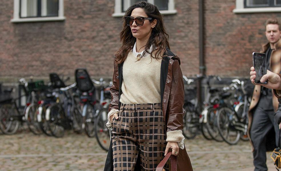 10 pantalones de cuadros súper calentitos perfectos para un look de invierno