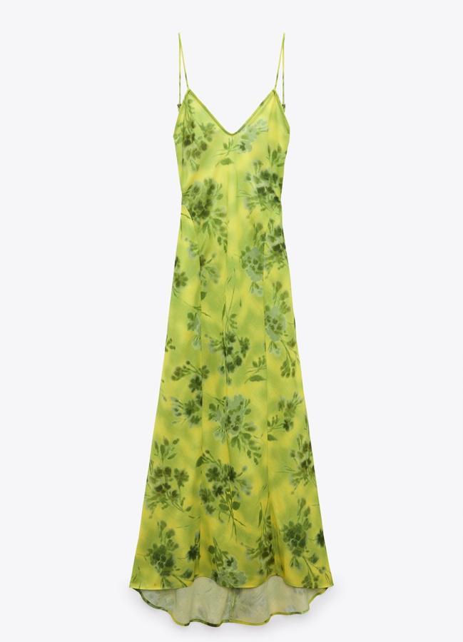 Vestido de flores de Zara