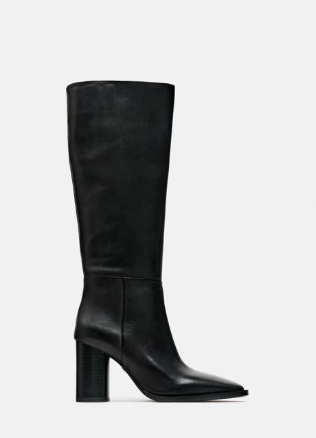 Botas negras de Zara (109 euros)