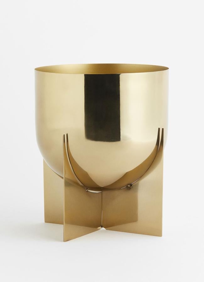 Macetero dorado de H&M Home