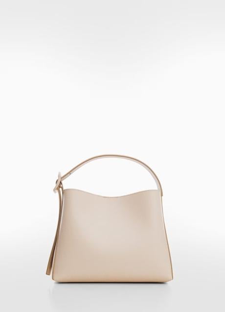 Bolso blanco roto de Mango (29,99 euros)