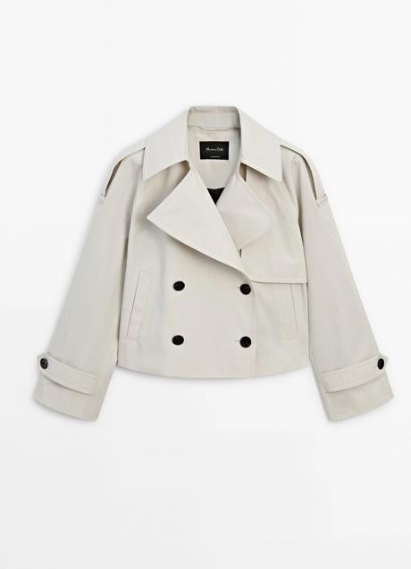 Chaqueta corta de Massimo Dutti (99,99 euros)