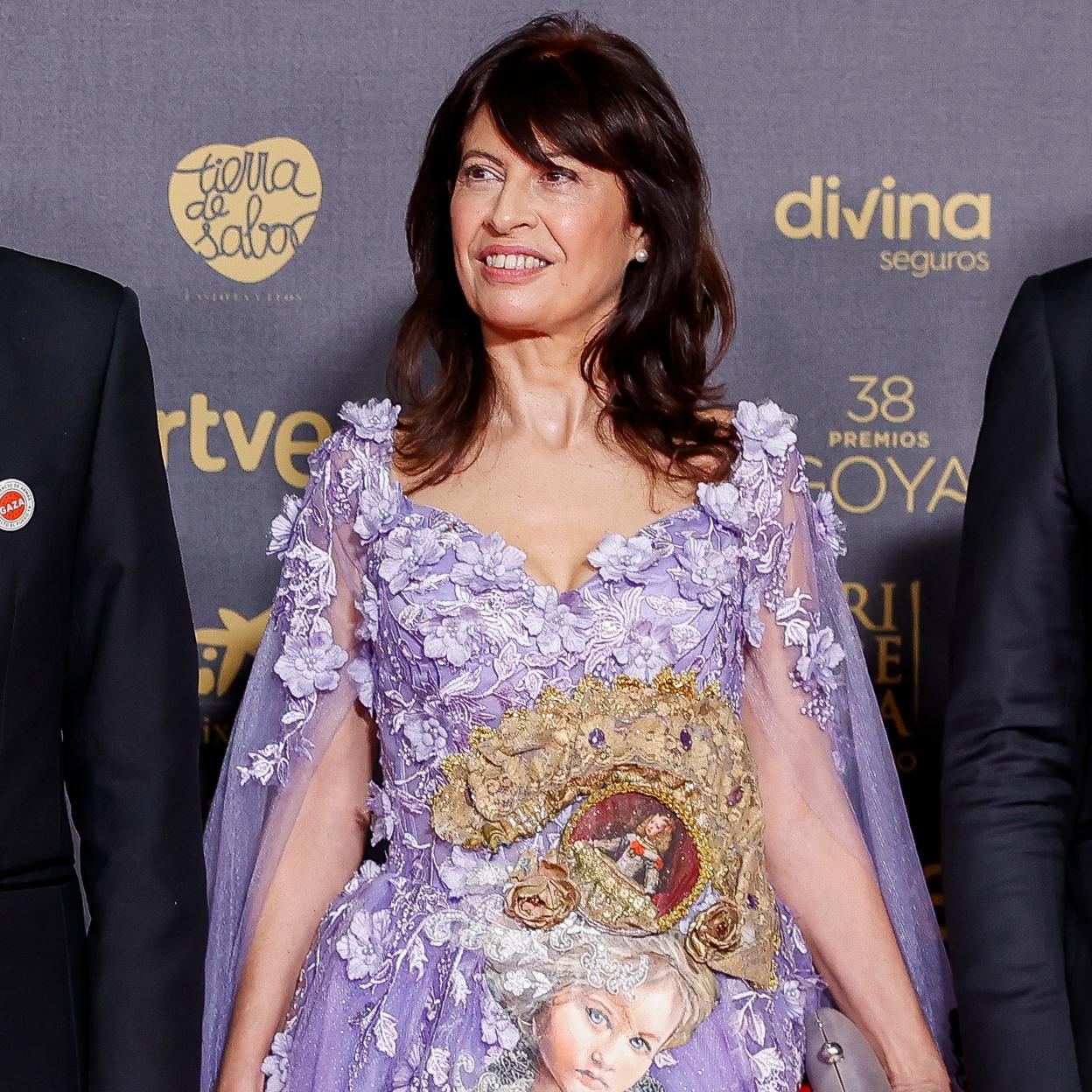 Ana Redondo en la alfombra roja de los Premios Goya 2024./gtres