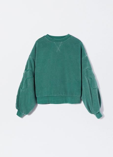 Sudadera verde de Parfois (32,99 euros)