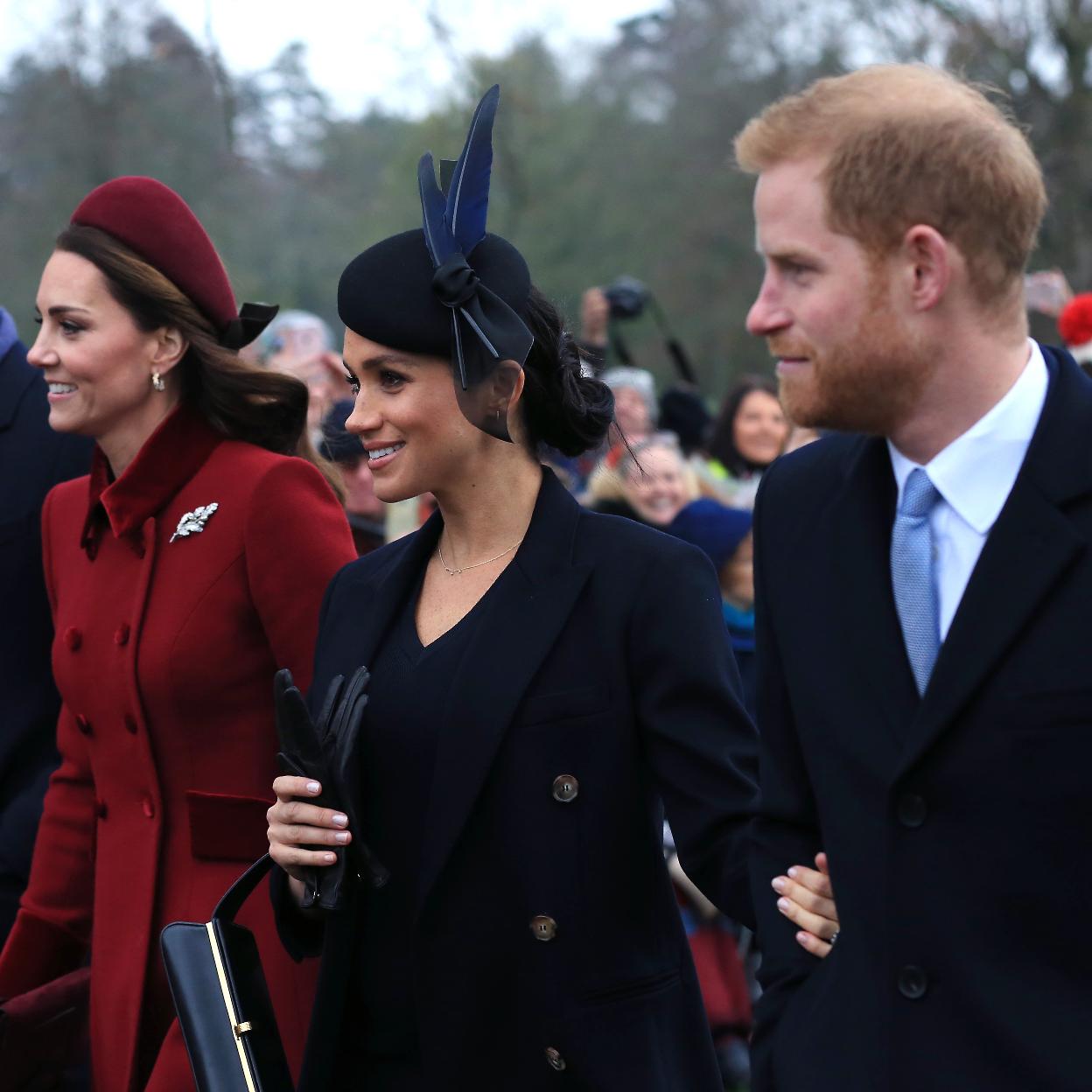 Durante algunos meses, la aparente buena relación entre los duques de Cambridge y los duques de Sussex enamoró a la ciudadanía británica. /GETTY IMAGES