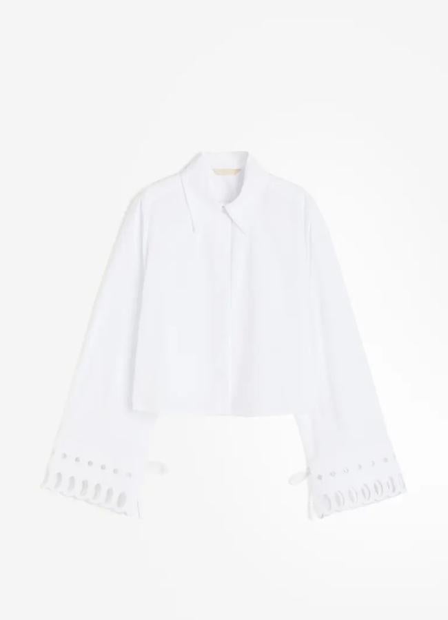 Camisa blanca de H&M, 49,99 euros.