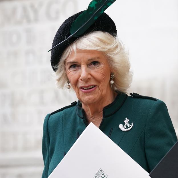 Camilla, más reina que nunca: los detalles del homenaje en honor a Constantino de Grecia en Londres que presidirá en solitario