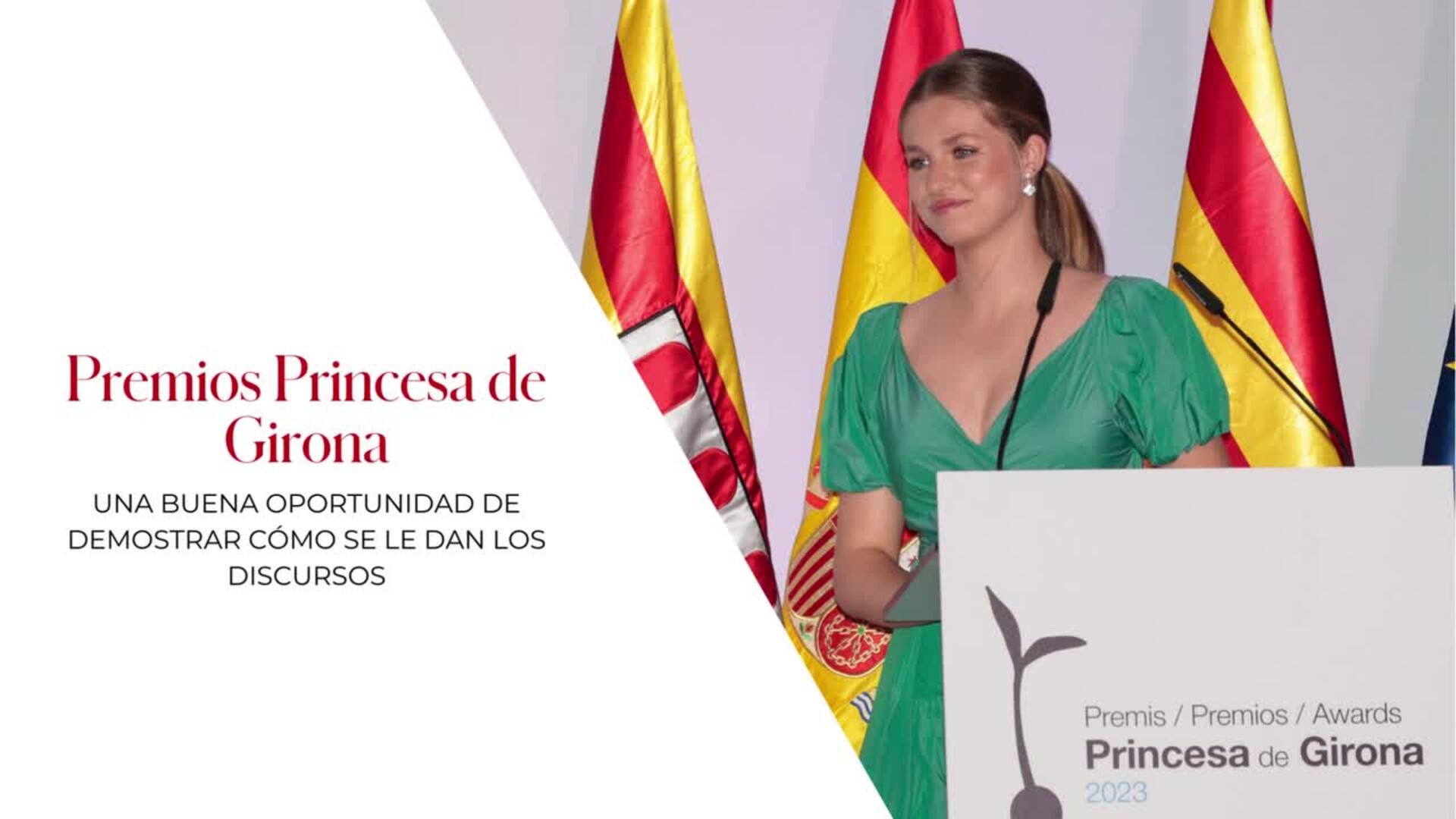 La princesa Leonor deslumbra en Madrid con un look cómodo para ver la procesión del Encuentro en Las Calatravas