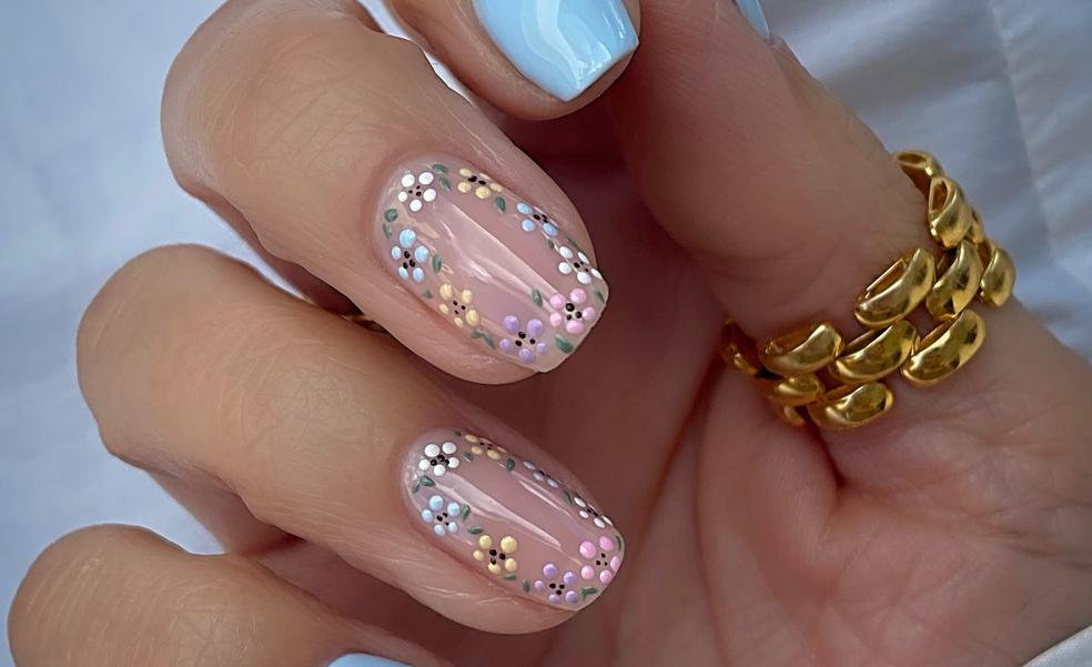 Seis uñas de primavera para una manicura elegante y preciosa