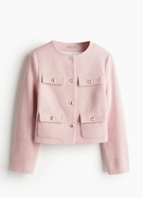 Chaqueta rosa de H&M (49,99 euros)