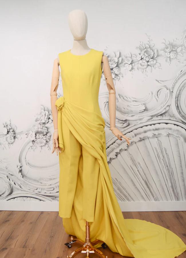 Mono amarillo de Alicia Rueda. 