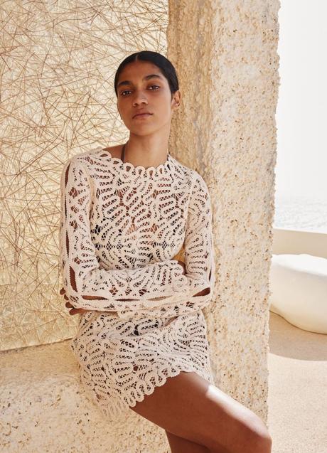 Vestido de crochet de H&M (79,99 euros euros)