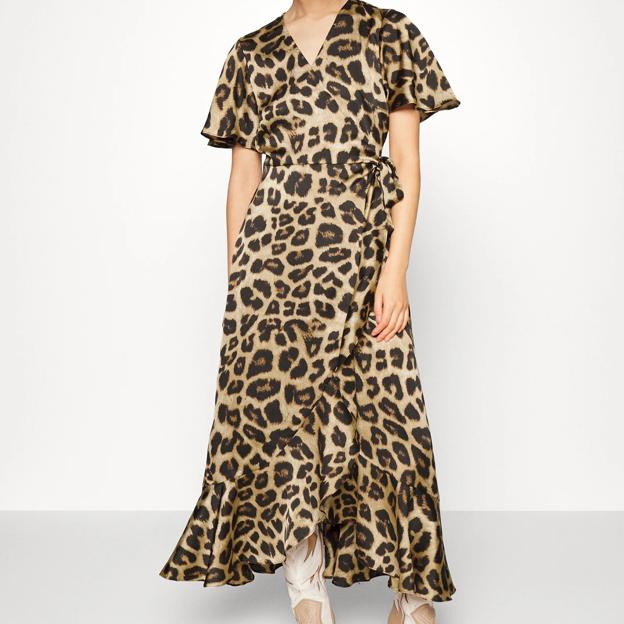 Vestido leopardo Object Petite