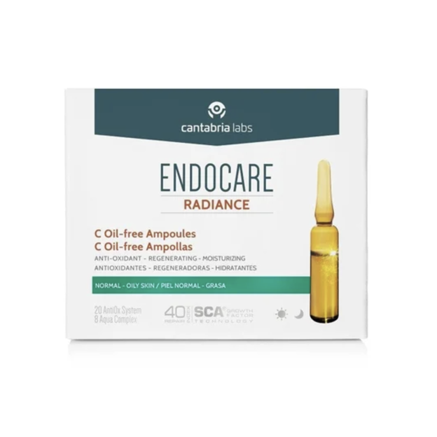 Ampollas Endocare Radiance C Oil-Free de Cantabria Labs.