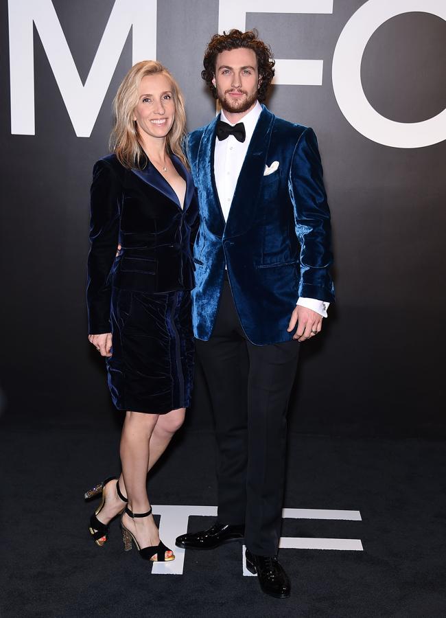 Aaron Taylor-Johnson y su mujer, Sam Taylor-Wood. / GTRES