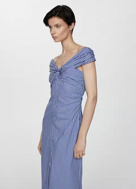 Vestido estampado de Mango (49,99 euros)