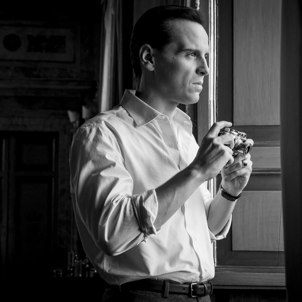 Andrew Scott en un fotograma de la nueva adaptación del personaje de Patricia Highsmith, la miniserie Ripley./netflix