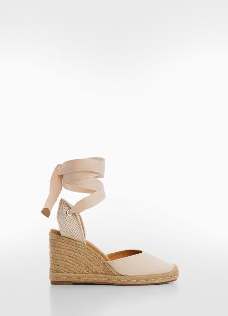 Alpargatas de Mango (39,99 euros)