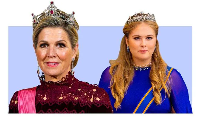 Las tiaras más espectaculares del joyero de Máxima de Holanda que puede elegir su hija Amalia para la cena de gala con Letizia