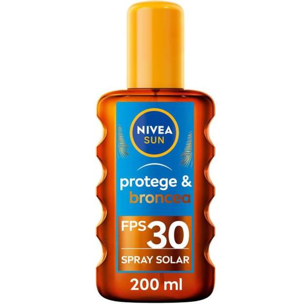 Aceite solar Protege & Broncea con SPF 30