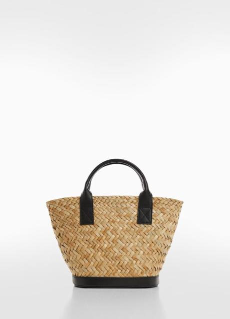 Bolso de rafia de Mango (29,99 euros)