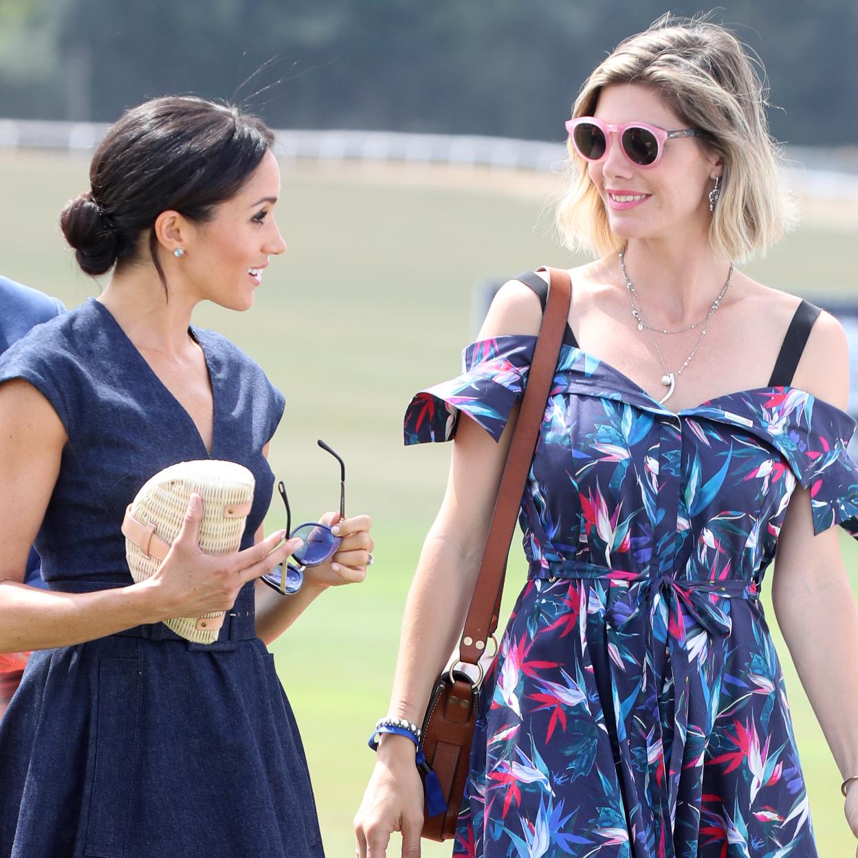 Delfina Blaquier junto a su amiga del alma Meghan Markle. /Getty