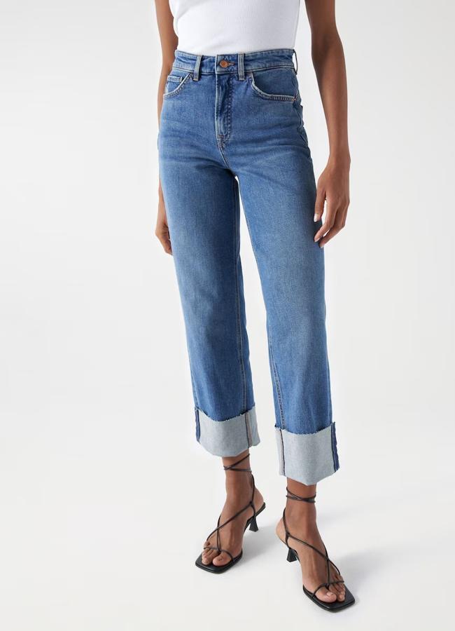 Salsa Jeans Vaquero de mujer recto push in Secret, 99,95 euros.