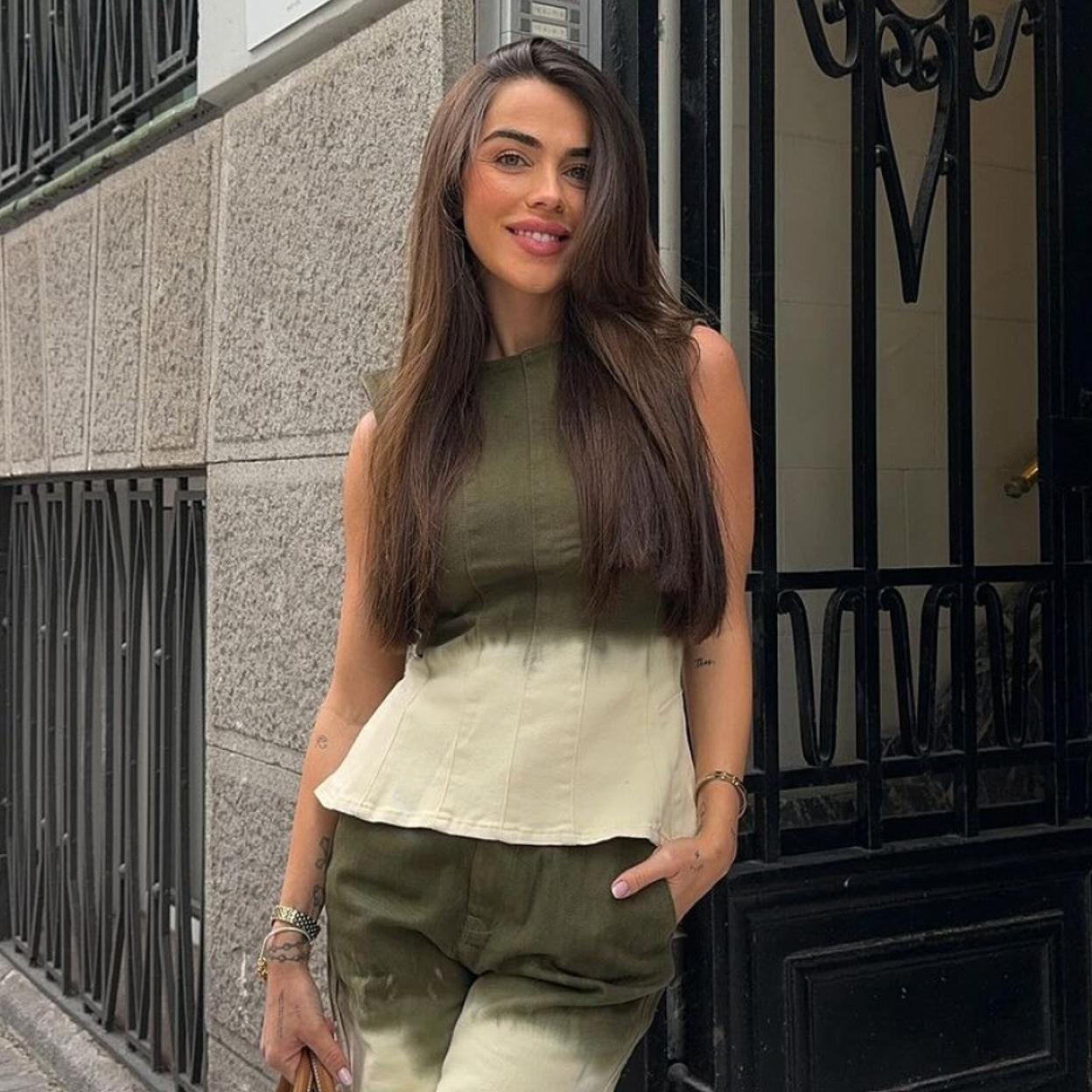 La influencer Violeta con el conjunto de Parfois./@violeta