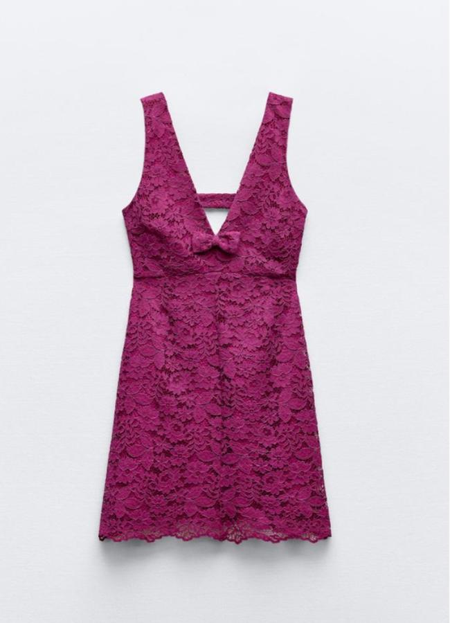 Selección de vestidos de encaje (ZARA)