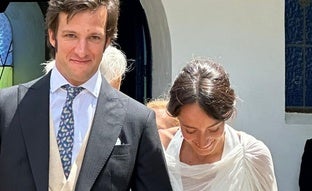 La boda de Mónica Coronel de Palma Marichalar, prima favorita de Victoria Federica: bucólica y con vestido de novia propio