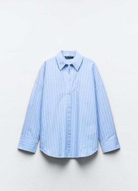 Camisa de rayas de Zara (22,95 euros)