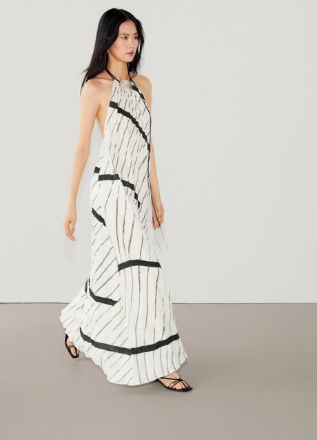 Vestido estampado de Massimo Dutti (129 euros)