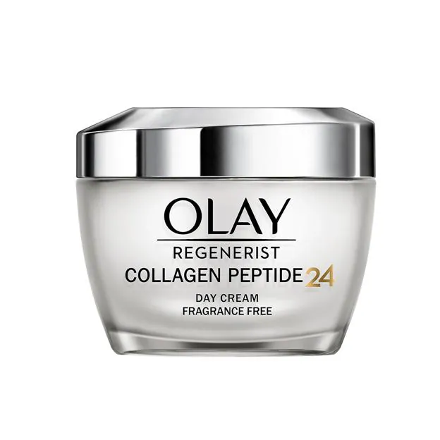 Crema con colágeno de día de Olay.