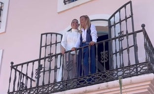 Quién es Mariana de Bergia, la arquitecta que ha protagonizado una boda histórica con María Juncadella Hohenlohe