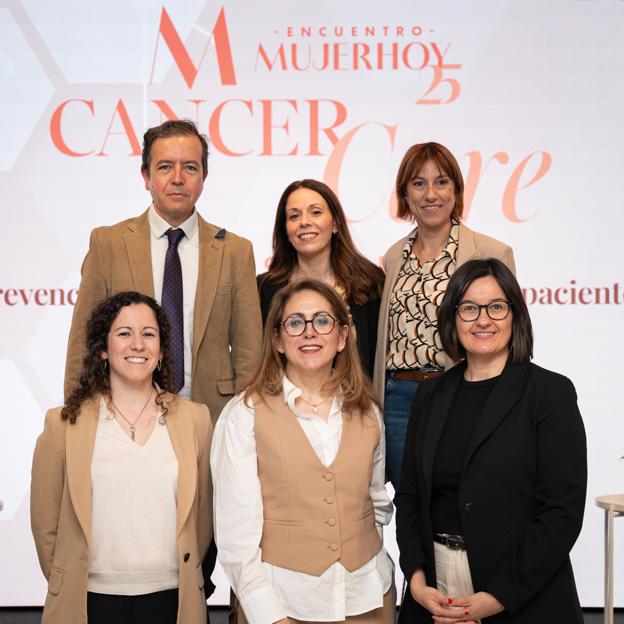 Alberto Conde Taboada, Valeria Moriconi, Vanesa Jorge, Nora García Pelluz, Pilar López Criado y Ainara Soria tomaron parte en el encuentro Mujerhoy Carncer Care 2024.