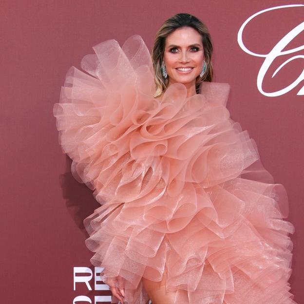 Heidi Klum en la gala amfAR 2024