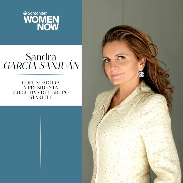 Sandra García-Sanjuán, presidenta del festival Starlite, en Santander WomenNOW 