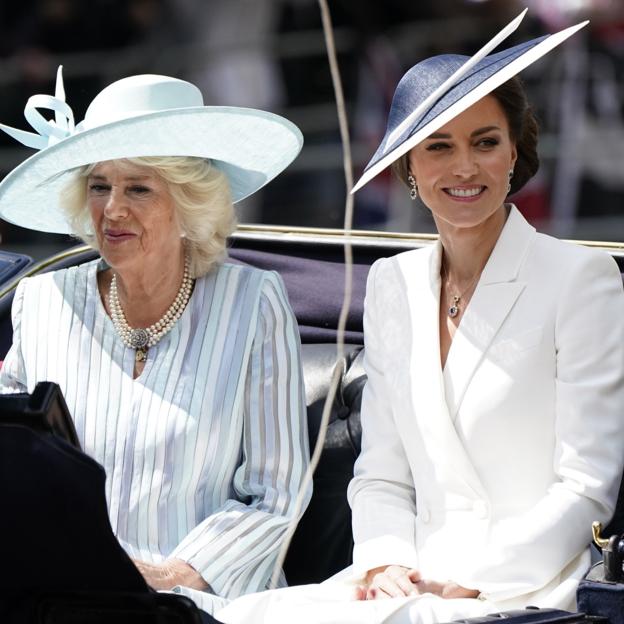 La reina Camilla y la princesa de Gales tienen gustos televisivos distintos.