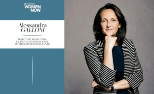 Santander WomenNOW: la directora de la agencia Reuters, Alessandra Galloni, será una de las protagonistas del summit de liderazgo