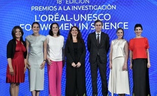 Las cinco jóvenes investigadoras españolas que L'Oréal ha premiado por su puntero trabajo científico