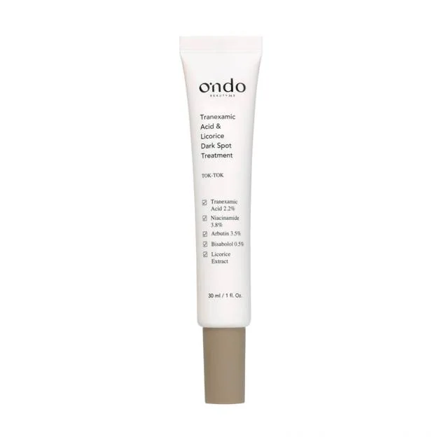 Tranexamic Acid & Licorice Dark Spot Treatment de Ondo Beauty. Precio: 24,99 euros