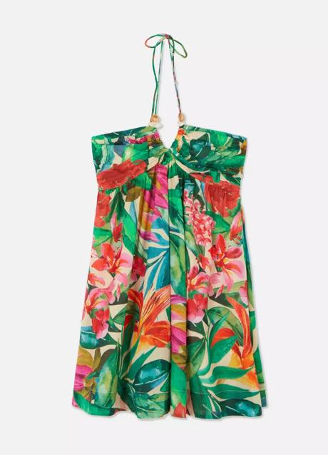 Vestido con estampado de flores de Primark (20 euros)