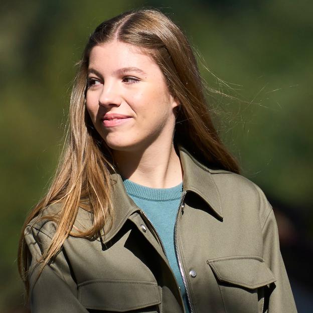 La infanta Sofía apura su primer curso en Gales. 