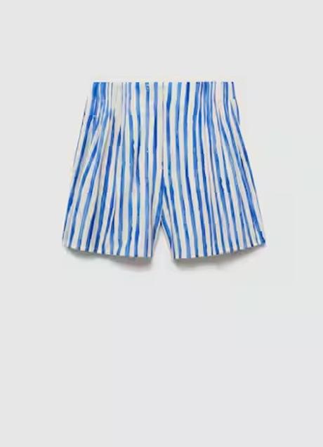 Shorts de rayas de Mango (22,99 euros)